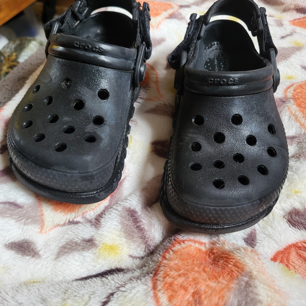 Crocs Kids Classic Clogs - Black